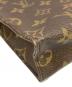 中古・古着 LOUIS VUITTON (ルイ ヴィトン) モノグラム ポシェットトワレット26 ブラウン：30000円