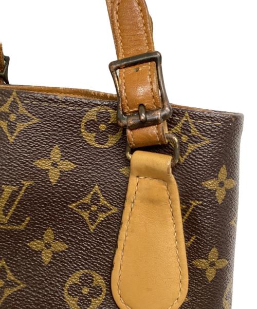 LOUIS VUITTON（ルイ ヴィトン）LOUIS VUITTON (ルイ ヴィトン) モノグラム バケットPM ブラウンの古着・服飾アイテム