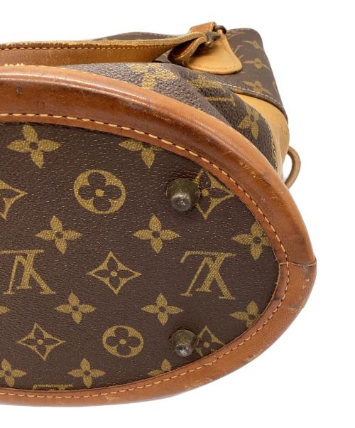 LOUIS VUITTON（ルイ ヴィトン）LOUIS VUITTON (ルイ ヴィトン) モノグラム バケットPM ブラウンの古着・服飾アイテム