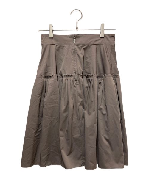 daisy lin for foxey（デイジーリン フォー フォクシー）daisy lin for foxey (デイジーリン フォー フォクシー) タキシードスカート ブラウン サイズ:40の古着・服飾アイテム