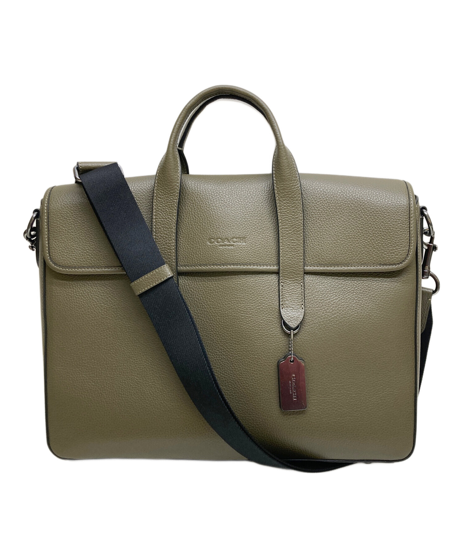 COACH (コーチ) サリバン ポートフォリオブリーフ カーキ COACH (コーチ) サリバン ポートフォリオブリーフ カーキ