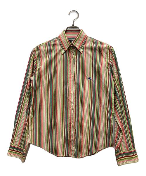 ETRO（エトロ）ETRO (エトロ) ストライプシャツ マルチカラー サイズ:42の古着・服飾アイテム