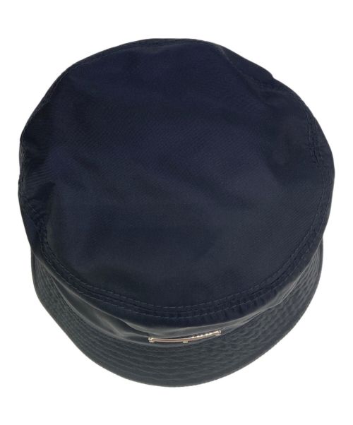 PRADA（プラダ）PRADA (プラダ) Re-Nylon Bucket Hat ブラック サイズ:XLの古着・服飾アイテム