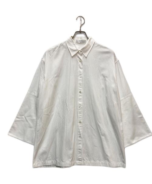 Noble（ノーブル）Noble (ノーブル) ロングカフススリーブシャツ ホワイト サイズ:表記なしの古着・服飾アイテム