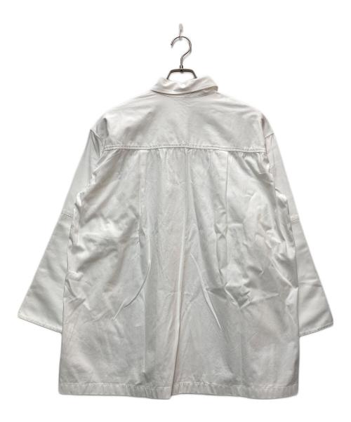 Noble（ノーブル）Noble (ノーブル) ロングカフススリーブシャツ ホワイト サイズ:表記なしの古着・服飾アイテム