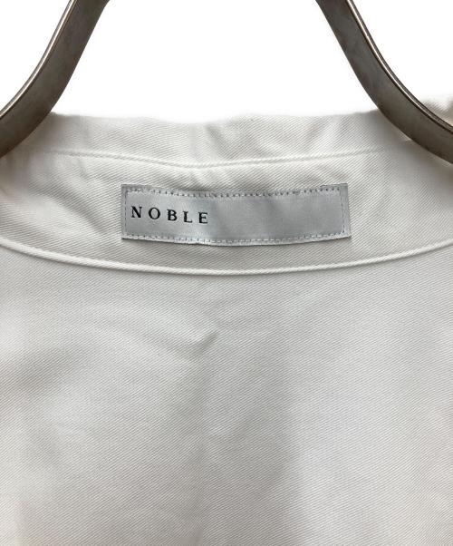 Noble（ノーブル）Noble (ノーブル) ロングカフススリーブシャツ ホワイト サイズ:表記なしの古着・服飾アイテム