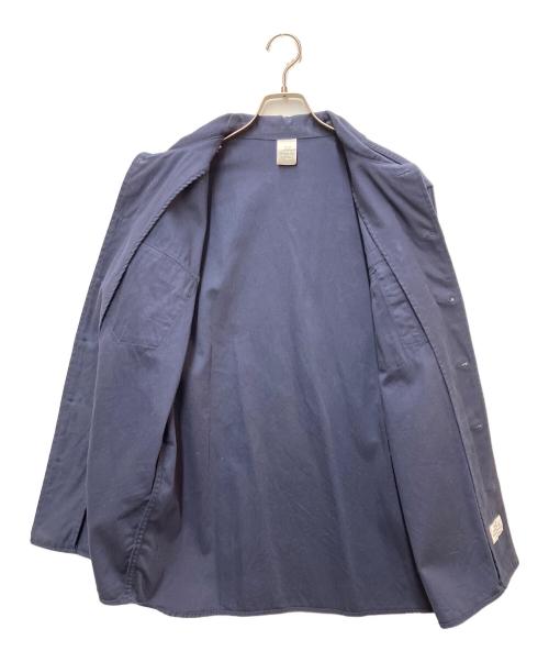 HOUSTON（ヒューストン）HOUSTON (ヒューストン) ミリタリージャケット ネイビー サイズ:16の古着・服飾アイテム