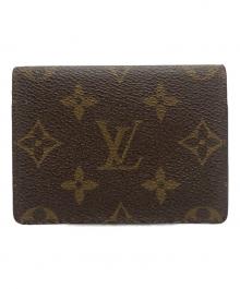 LOUIS VUITTON（ルイ ヴィトン）の古着「アンヴェロップ・カルト・ドゥ・ヴィジット」｜ブラウン