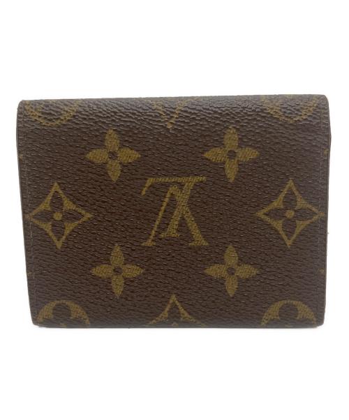 LOUIS VUITTON（ルイ ヴィトン）LOUIS VUITTON (ルイ ヴィトン) アンヴェロップ・カルト・ドゥ・ヴィジット ブラウンの古着・服飾アイテム