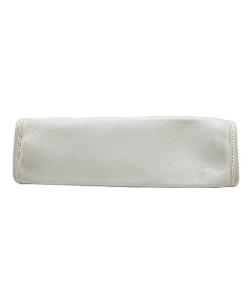 LOEWE（ロエベ）LOEWE (ロエベ) ビニール切替トートバッグ ホワイト×クリアの古着・服飾アイテム