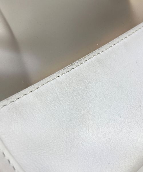 LOEWE（ロエベ）LOEWE (ロエベ) ビニール切替トートバッグ ホワイト×クリアの古着・服飾アイテム