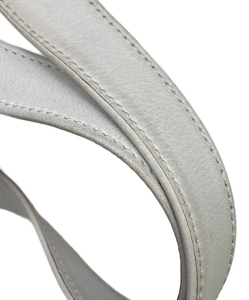 LOEWE（ロエベ）LOEWE (ロエベ) ビニール切替トートバッグ ホワイト×クリアの古着・服飾アイテム