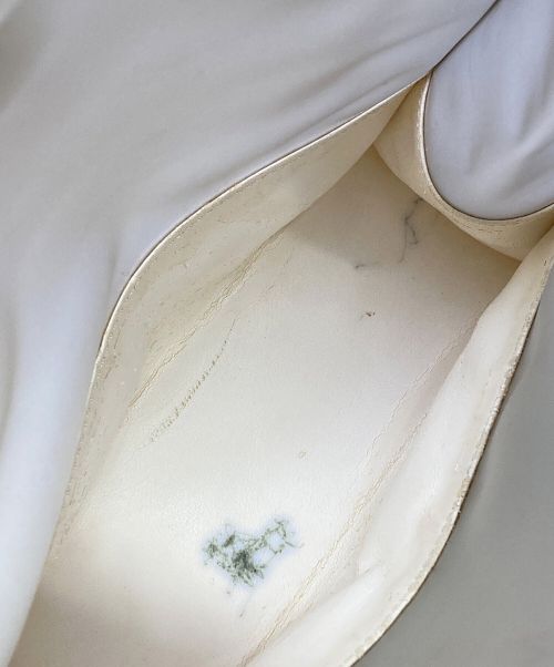 LOEWE（ロエベ）LOEWE (ロエベ) ビニール切替トートバッグ ホワイト×クリアの古着・服飾アイテム