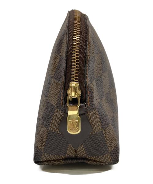 LOUIS VUITTON（ルイ ヴィトン）LOUIS VUITTON (ルイ ヴィトン) ダミエ ポシェット・コスメティック エベヌ サイズ:-の古着・服飾アイテム