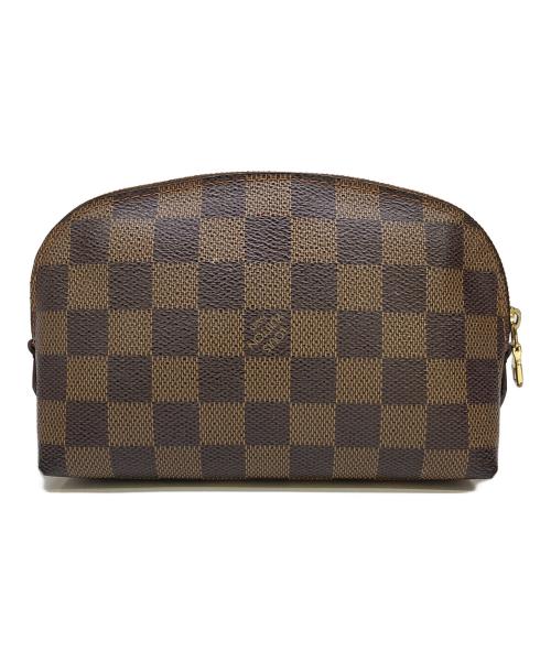 LOUIS VUITTON（ルイ ヴィトン）LOUIS VUITTON (ルイ ヴィトン) ダミエ ポシェット・コスメティック エベヌ サイズ:-の古着・服飾アイテム