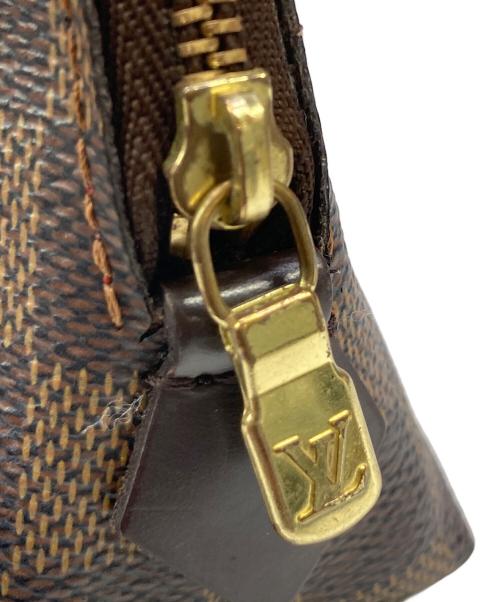 LOUIS VUITTON（ルイ ヴィトン）LOUIS VUITTON (ルイ ヴィトン) ダミエ ポシェット・コスメティック エベヌ サイズ:-の古着・服飾アイテム