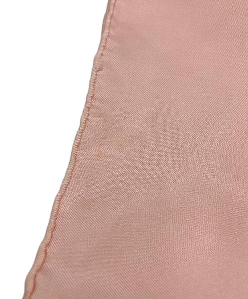 HERMES（エルメス）HERMES (エルメス) カレ90 BRIDES de GALA par ピンクの古着・服飾アイテム