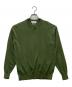 TOMORROW LAND tricot（トゥモローランド トリコ）の古着「ギザコットン クルーネックプルオーバーニット」｜グリーン