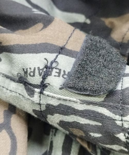 ALPHA（アルファ）ALPHA (アルファ) COLD WEATHER FIELD COAT グレー×ブラウン サイズ:Mの古着・服飾アイテム