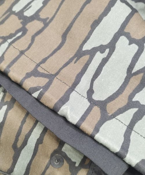 ALPHA（アルファ）ALPHA (アルファ) COLD WEATHER FIELD COAT グレー×ブラウン サイズ:Mの古着・服飾アイテム