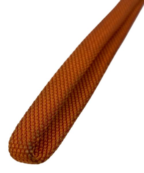 HERMES（エルメス）HERMES (エルメス) セリエストラップ オレンジ×シルバーの古着・服飾アイテム