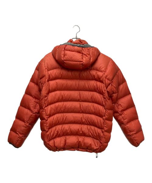 Eddie Bauer（エディーバウアー）Eddie Bauer (エディーバウアー) リバーシブルダウンジャケット オレンジ×グレー サイズ:Mの古着・服飾アイテム