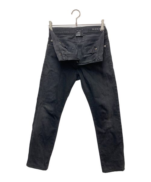 Saint Laurent Paris（サンローランパリ）Saint Laurent Paris (サンローランパリ) ヴィンテージ加工デニムパンツ ブラック サイズ:27 170/72Aの古着・服飾アイテム