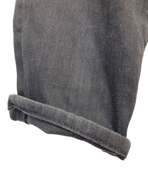 Saint Laurent Paris（サンローランパリ）Saint Laurent Paris (サンローランパリ) ヴィンテージ加工デニムパンツ ブラック サイズ:27 170/72Aの古着・服飾アイテム