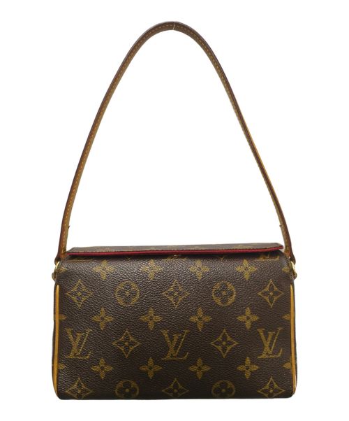 LOUIS VUITTON（ルイ ヴィトン）LOUIS VUITTON (ルイ ヴィトン) モノグラム レシタル レッド×ブラウン サイズ:-の古着・服飾アイテム