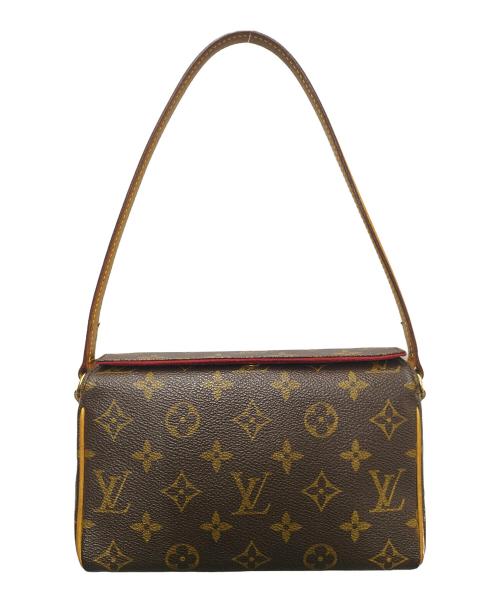 LOUIS VUITTON（ルイ ヴィトン）LOUIS VUITTON (ルイ ヴィトン) モノグラム レシタル レッド×ブラウン サイズ:-の古着・服飾アイテム