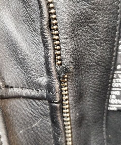 HARLEY-DAVIDSON（ハーレーダビッドソン）HARLEY-DAVIDSON (ハーレーダビッドソン) ライナー付レザージャケット ブラック サイズ:Sの古着・服飾アイテム