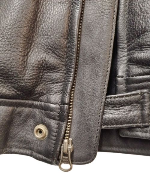 HARLEY-DAVIDSON（ハーレーダビッドソン）HARLEY-DAVIDSON (ハーレーダビッドソン) ライナー付レザージャケット ブラック サイズ:Sの古着・服飾アイテム