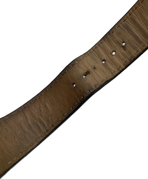 GUCCI（グッチ）GUCCI (グッチ) 腕時計 スクエアレクタンギュラー ブラックの古着・服飾アイテム