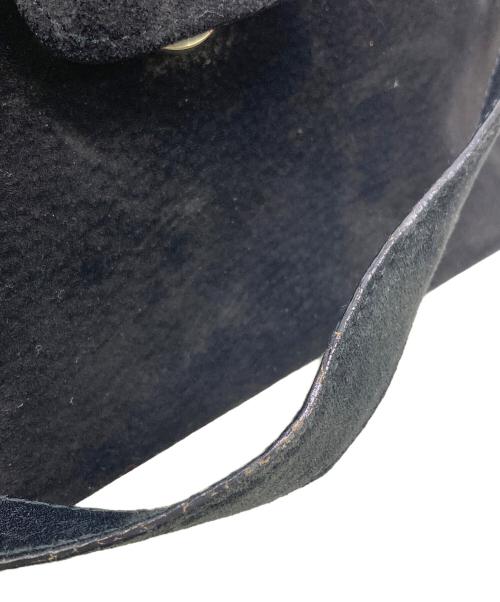 Salvatore Ferragamo（サルヴァトーレ フェラガモ）Salvatore Ferragamo (サルヴァトーレ フェラガモ) スエードトートバッグ ブラックの古着・服飾アイテム