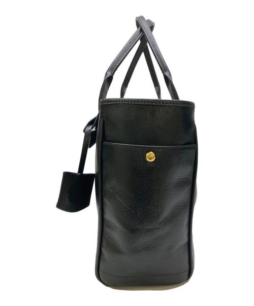 LOEWE（ロエベ）LOEWE (ロエベ) エンボスロゴトートバッグ ヘリテージ ブラックの古着・服飾アイテム