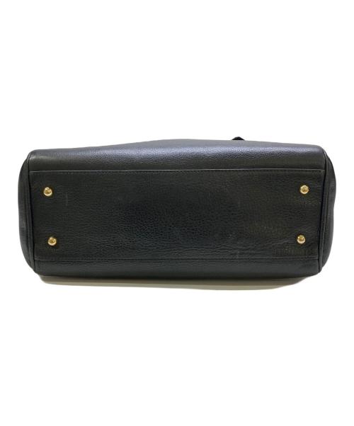 LOEWE（ロエベ）LOEWE (ロエベ) エンボスロゴトートバッグ ヘリテージ ブラックの古着・服飾アイテム