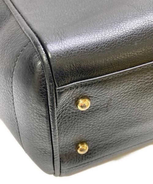 LOEWE（ロエベ）LOEWE (ロエベ) エンボスロゴトートバッグ ヘリテージ ブラックの古着・服飾アイテム