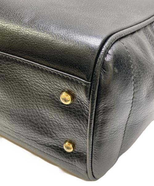 LOEWE（ロエベ）LOEWE (ロエベ) エンボスロゴトートバッグ ヘリテージ ブラックの古着・服飾アイテム