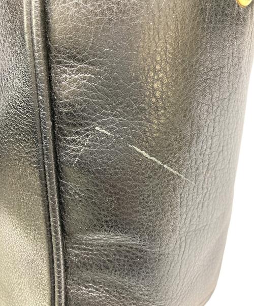 LOEWE（ロエベ）LOEWE (ロエベ) エンボスロゴトートバッグ ヘリテージ ブラックの古着・服飾アイテム