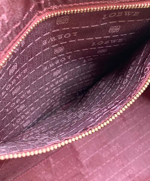 LOEWE（ロエベ）LOEWE (ロエベ) エンボスロゴトートバッグ ヘリテージ ブラックの古着・服飾アイテム