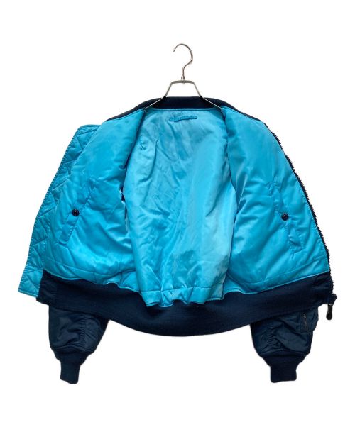 Paul Smith JEANS（ポールスミス ジーンズ）Paul Smith JEANS (ポールスミス ジーンズ) フライトジャケット ネイビー サイズ:Sの古着・服飾アイテム