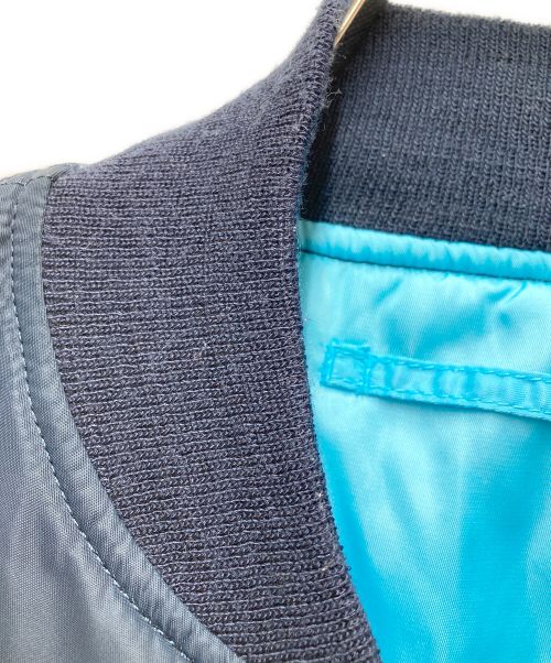 Paul Smith JEANS（ポールスミス ジーンズ）Paul Smith JEANS (ポールスミス ジーンズ) フライトジャケット ネイビー サイズ:Sの古着・服飾アイテム