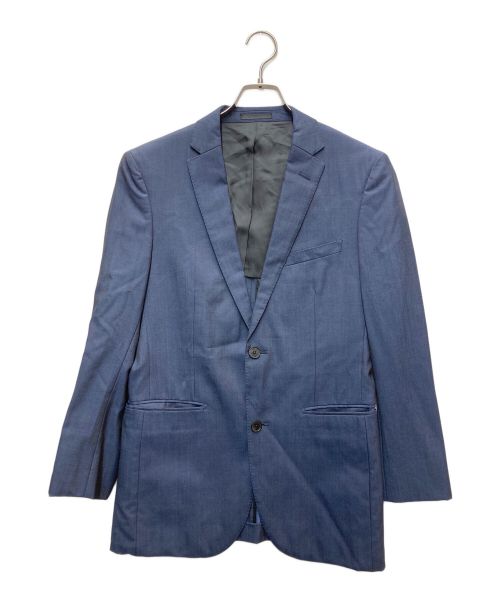 BLACK LABEL CRESTBRIDGE（ブラックレーベル クレストブリッジ）BLACK LABEL CRESTBRIDGE (ブラックレーベル クレストブリッジ) セットアップスーツ ブルー サイズ:92-76-170 38Rの古着・服飾アイテム