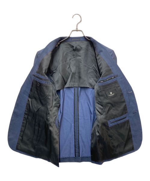 BLACK LABEL CRESTBRIDGE（ブラックレーベル クレストブリッジ）BLACK LABEL CRESTBRIDGE (ブラックレーベル クレストブリッジ) セットアップスーツ ブルー サイズ:92-76-170 38Rの古着・服飾アイテム