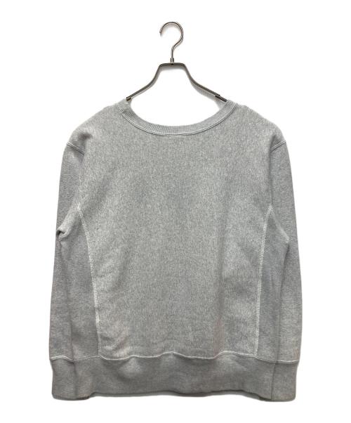 Champion REVERSE WEAVE（チャンピオン リバース ウィーブ）Champion REVERSE WEAVE (チャンピオン リバース ウィーブ) ロゴ刺繍スウェット グレー サイズ:XLの古着・服飾アイテム