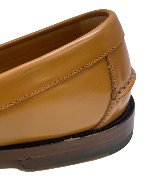 GUCCI（グッチ）GUCCI (グッチ) GGシェリーラインローファー ブラウン×アイボリー サイズ:UK9の古着・服飾アイテム