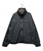 Porsche Designポルシェ デザイン）の古着「スタンドカラーナイロンジャケット」｜ブラック