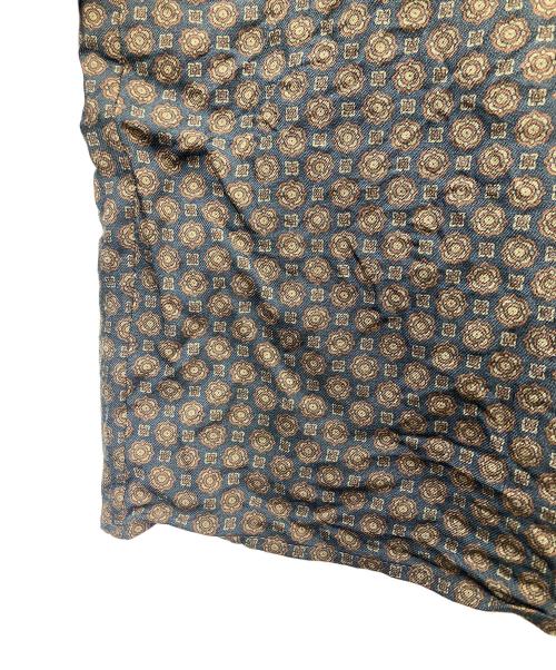 Burberry's（バーバリーズ）Burberry's (バーバリーズ) 総柄レトロシャツ ブラック サイズ:7の古着・服飾アイテム