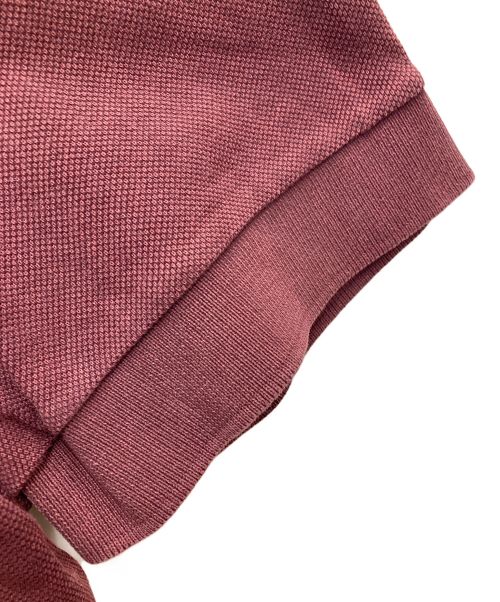 Saint Laurent Paris（サンローランパリ）Saint Laurent Paris (サンローランパリ) ワンポイントポロシャツ MOUJIK ボルドー サイズ:Sの古着・服飾アイテム