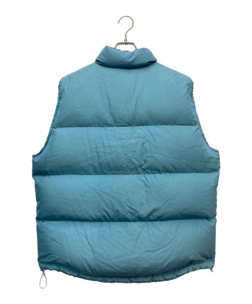 AURALEE（オーラリー）AURALEE (オーラリー) SUVIN HIGH COUNT CLOTH DOWN VEST スカイブルー サイズ:4の古着・服飾アイテム